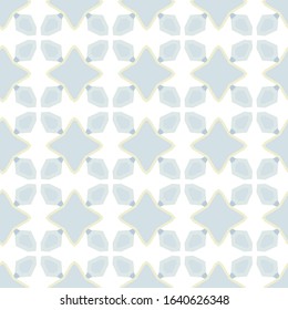 Seamless geometric ornamental vector pattern. Abstract background