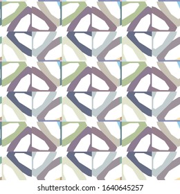 Seamless geometric ornamental vector pattern. Abstract background