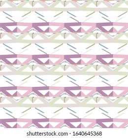 Seamless geometric ornamental vector pattern. Abstract background