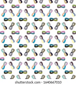 Seamless geometric ornamental vector pattern. Abstract background