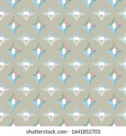 Seamless geometric ornamental vector pattern. Abstract background