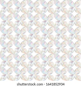 Seamless geometric ornamental vector pattern. Abstract background