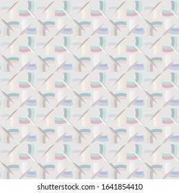 Seamless geometric ornamental vector pattern. Abstract background