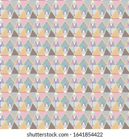Seamless geometric ornamental vector pattern. Abstract background