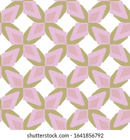 Seamless geometric ornamental vector pattern. Abstract background