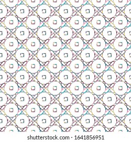 Seamless geometric ornamental vector pattern. Abstract background