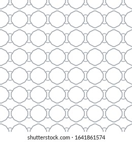 Seamless geometric ornamental vector pattern. Abstract background
