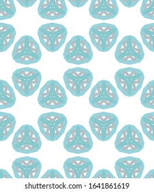 Seamless geometric ornamental vector pattern. Abstract background