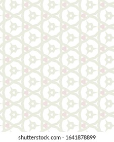 Seamless geometric ornamental vector pattern. Abstract background
