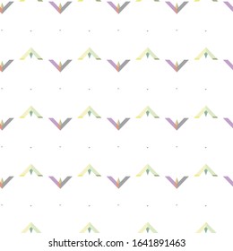 Seamless geometric ornamental vector pattern. Abstract background