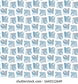 Seamless geometric ornamental vector pattern. Abstract background