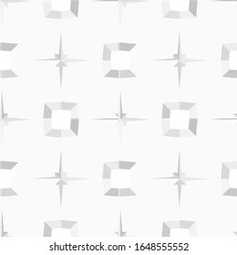 Seamless geometric ornamental vector pattern. Abstract background