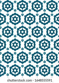 Seamless geometric ornamental vector pattern. Abstract background