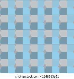Seamless geometric ornamental vector pattern. Abstract background