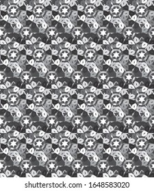 Seamless geometric ornamental vector pattern. Abstract background