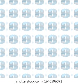 Seamless geometric ornamental vector pattern. Abstract background