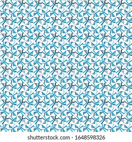 Seamless geometric ornamental vector pattern. Abstract background