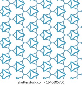 Seamless geometric ornamental vector pattern. Abstract background