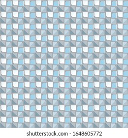 Seamless geometric ornamental vector pattern. Abstract background