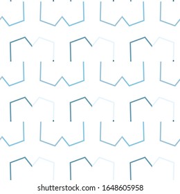 Seamless geometric ornamental vector pattern. Abstract background