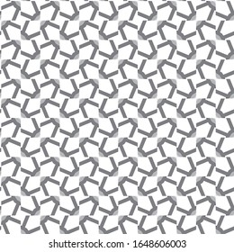 Seamless geometric ornamental vector pattern. Abstract background