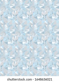 Seamless geometric ornamental vector pattern. Abstract background