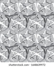 Seamless geometric ornamental vector pattern. Abstract background