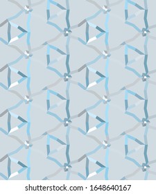 Seamless geometric ornamental vector pattern. Abstract background