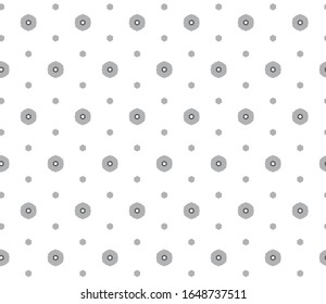 Seamless geometric ornamental vector pattern. Abstract background