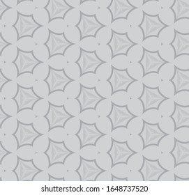 Seamless geometric ornamental vector pattern. Abstract background