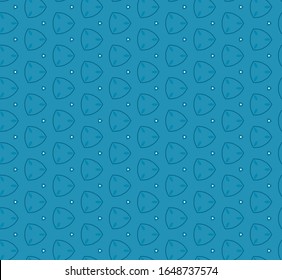 Seamless geometric ornamental vector pattern. Abstract background
