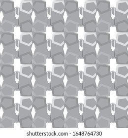 Seamless geometric ornamental vector pattern. Abstract background