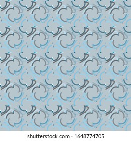 Seamless geometric ornamental vector pattern. Abstract background