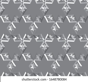 Seamless geometric ornamental vector pattern. Abstract background