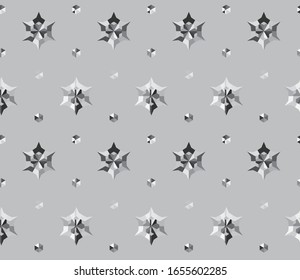 Seamless geometric ornamental vector pattern. Abstract background