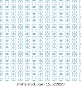Seamless geometric ornamental vector pattern. Abstract background