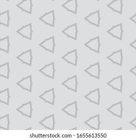 Seamless geometric ornamental vector pattern. Abstract background