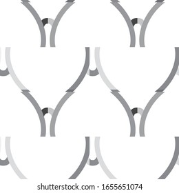 Seamless geometric ornamental vector pattern. Abstract background