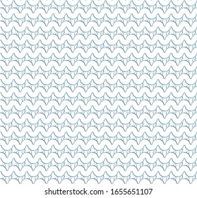 Seamless geometric ornamental vector pattern. Abstract background