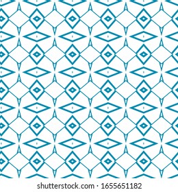 Seamless geometric ornamental vector pattern. Abstract background