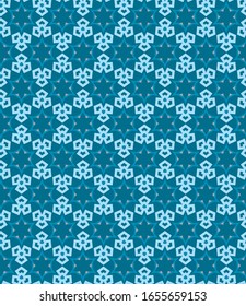 Seamless geometric ornamental vector pattern. Abstract background