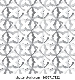 Seamless geometric ornamental vector pattern. Abstract background