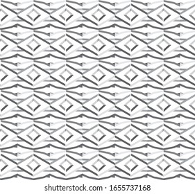 Seamless geometric ornamental vector pattern. Abstract background