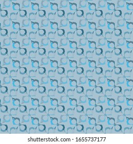 Seamless geometric ornamental vector pattern. Abstract background