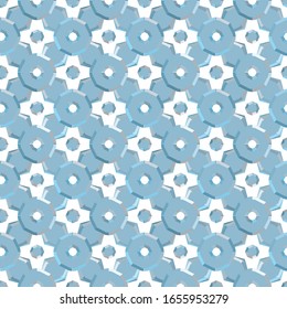Patrón de vectores ornamentales geométricos sin soldadura.Antecedentes abstractos