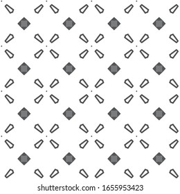 Seamless geometric ornamental vector pattern. Abstract background