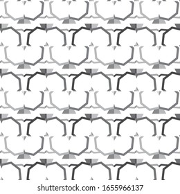 Seamless geometric ornamental vector pattern. Abstract background