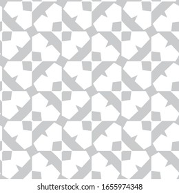 Seamless geometric ornamental vector pattern. Abstract background