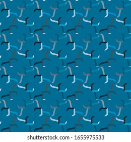 Seamless geometric ornamental vector pattern. Abstract background