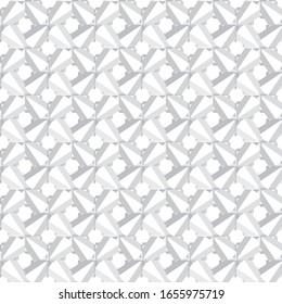 Seamless geometric ornamental vector pattern. Abstract background
